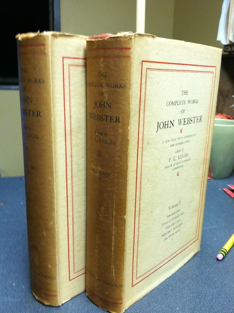 Image for The Complete Works Of John Webster (Volumes I & II)