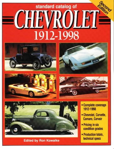 Image for Standard Catalog of Chevrolet, 1912-1998