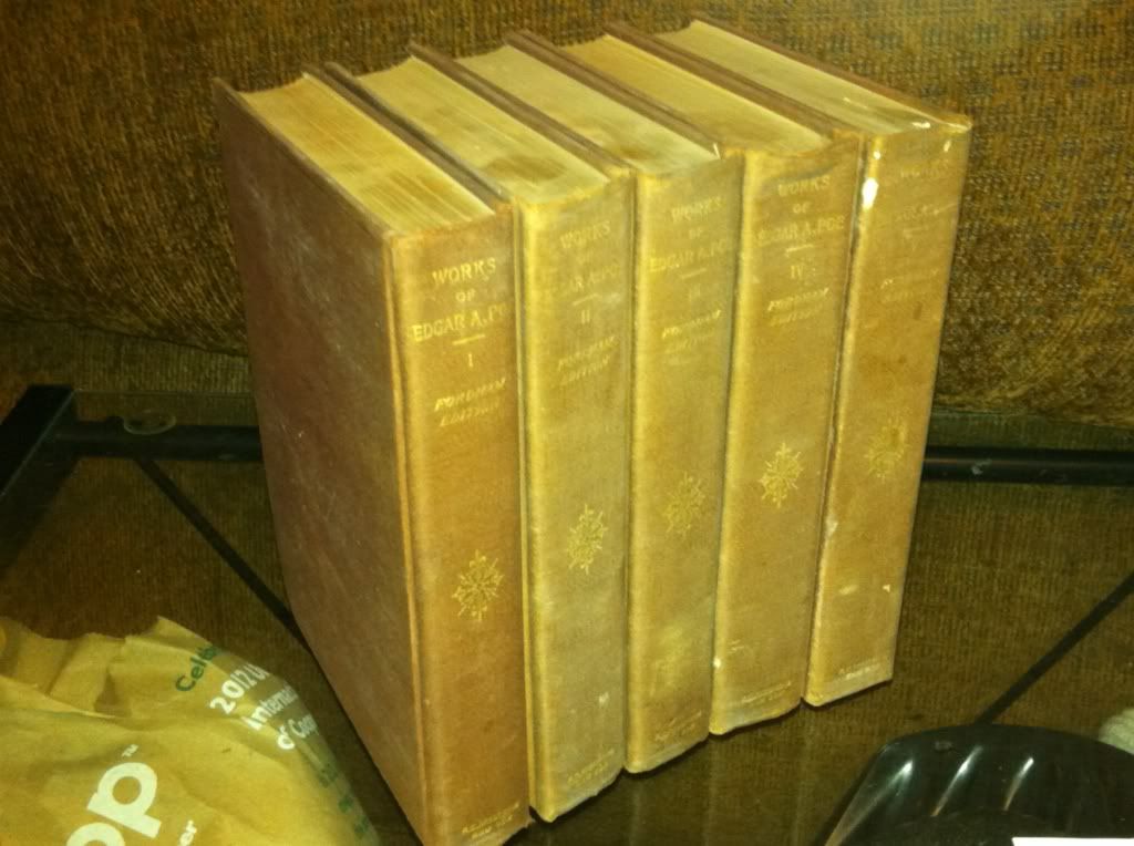 Image for The Works of Edgar Allan Poe Fordham Edition in Five Volumes by Stoddard, Richard Henry