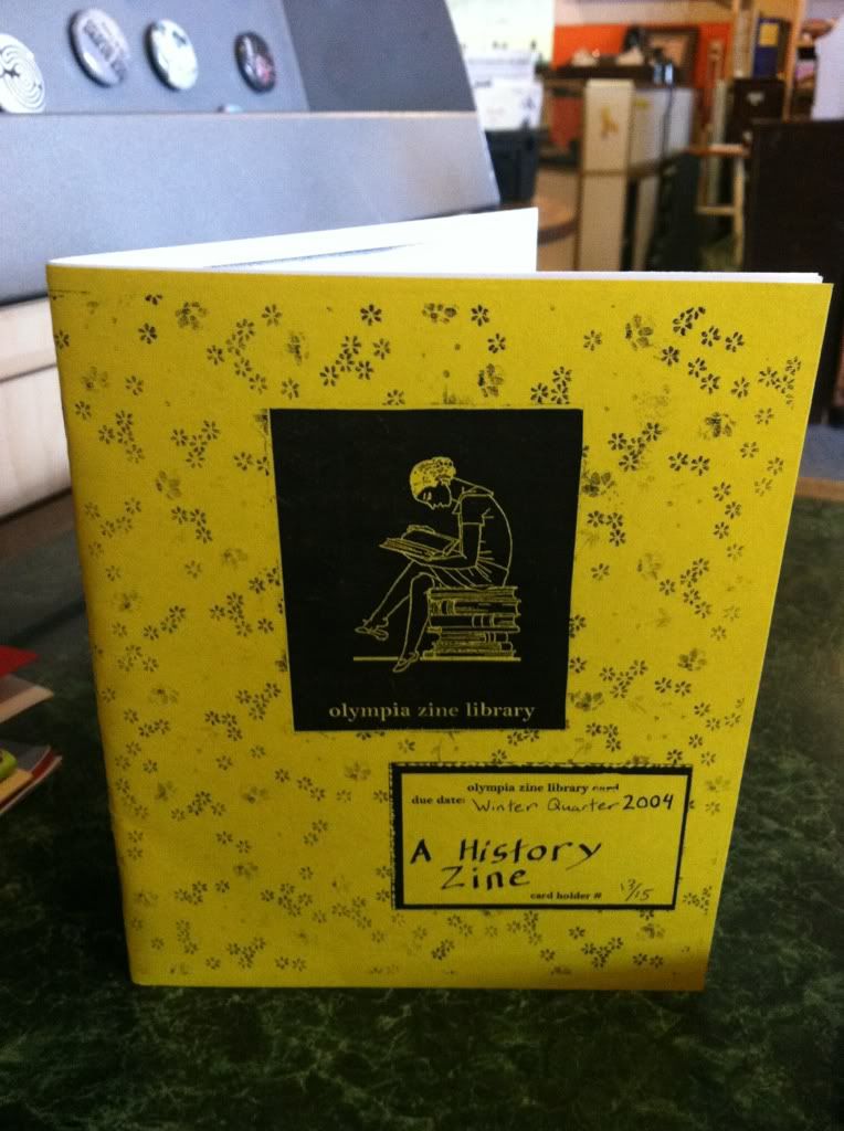 Image for Olympia Zine Library: A History Zine by Angell, Michelle