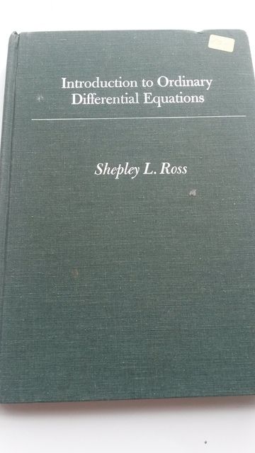 Image for Introduction to Ordinary Differential Equations