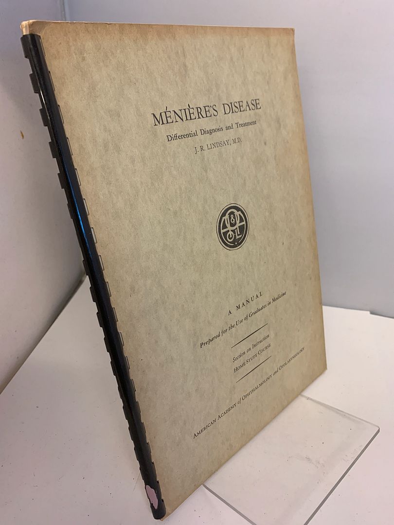 Image for Meniere's disease: Differential diagnosis and treatment (American Academy of Ophthalmology and Otolartyngology)