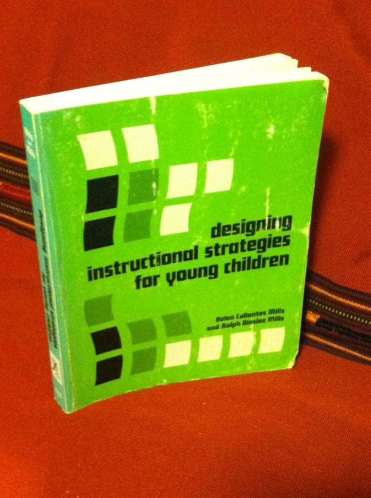 Image for Designing instructional strategies for young children