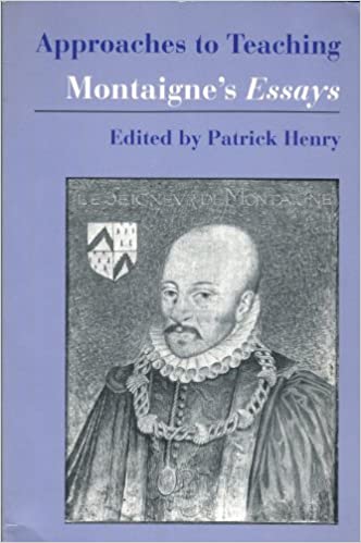 Image for Montaigne's Essays (Approaches to Teaching World Literature)