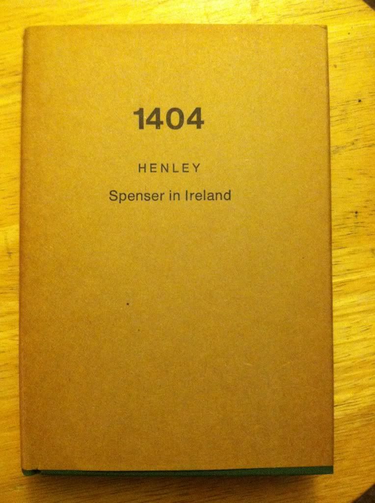 Image for Spenser in Ireland.