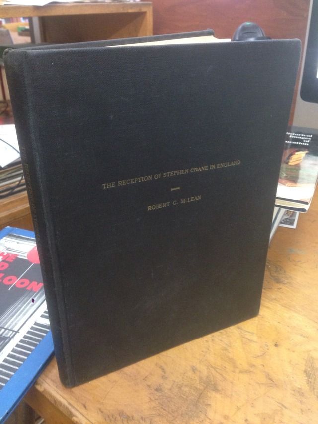 Image for The Reception of Stephen Crane in England