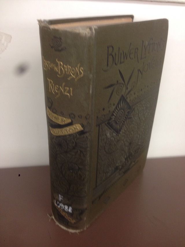 Image for Last of the Barons & Rienzi by Lytton, Bulwer