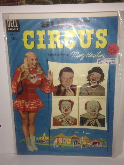 Image for SUPER CIRCUS NUMBER 592, 1954 Four-Color Comic Book