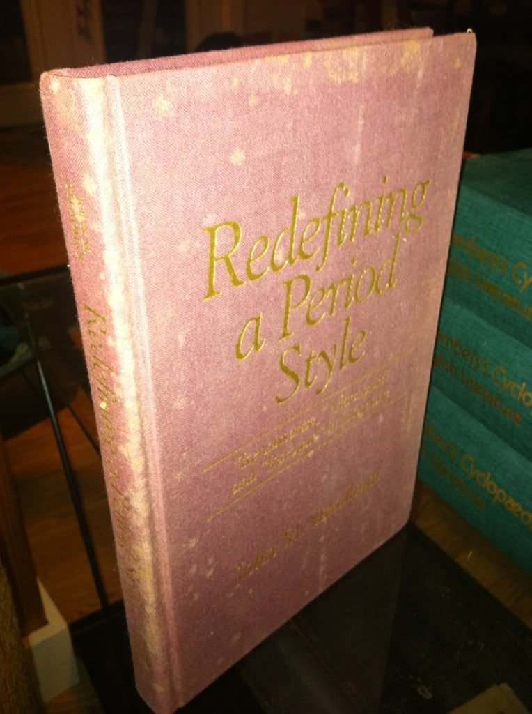 Image for Redefining a Period Style: Renaissance, Mannerist and Baroque in Literature (Medieval & Renaissance Literary Studies)