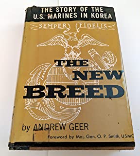 Image for The New Breed: The Story of the US Marines in Korea by Geer, Andrew