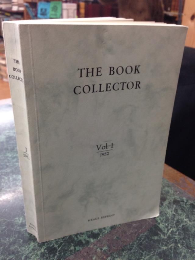 Image for The Book Collector Volume 1 1952 by n/a