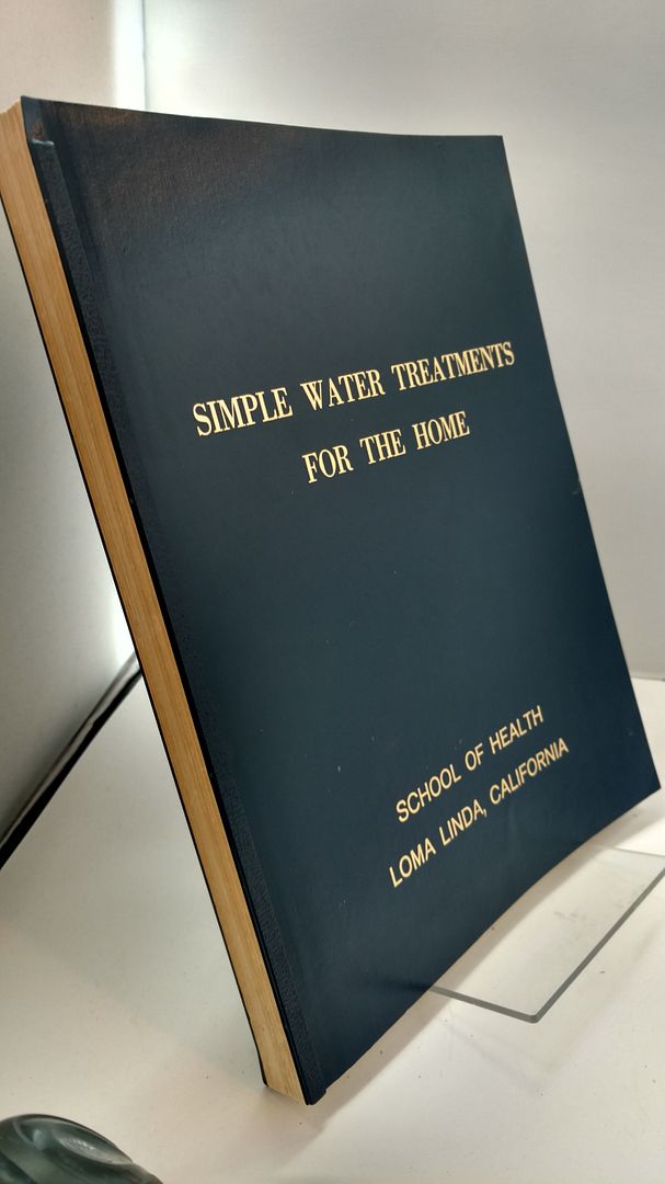 Image for Simple water treatments for the home
