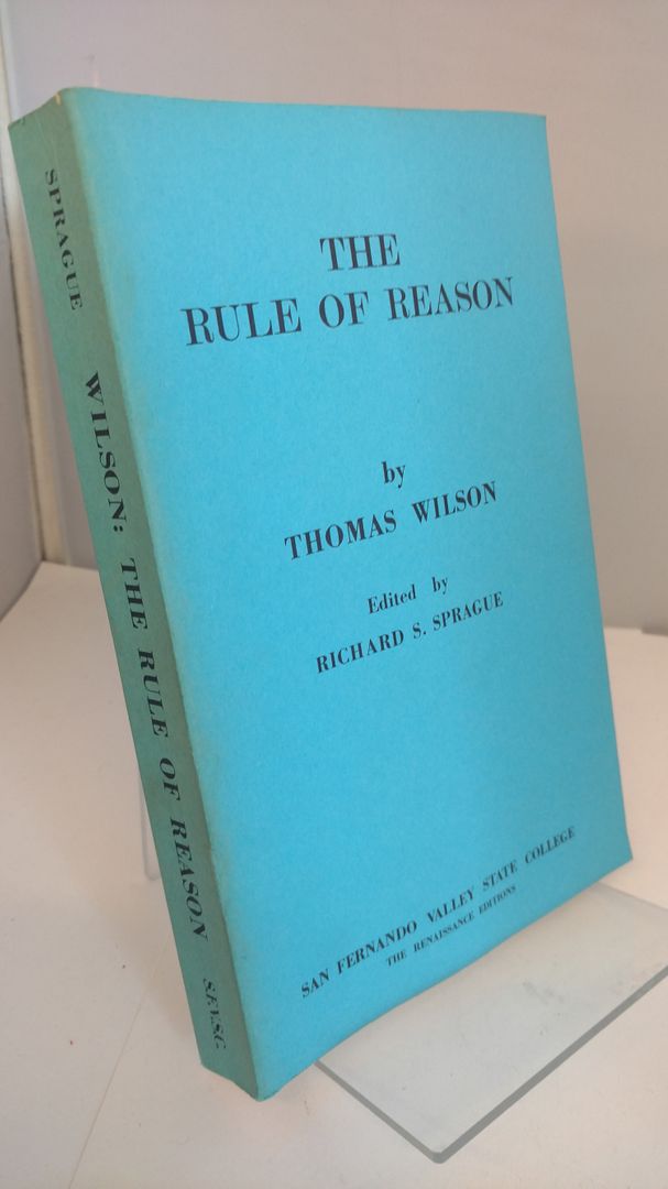 Image for The rule of reason, conteinying the arte of logiqu