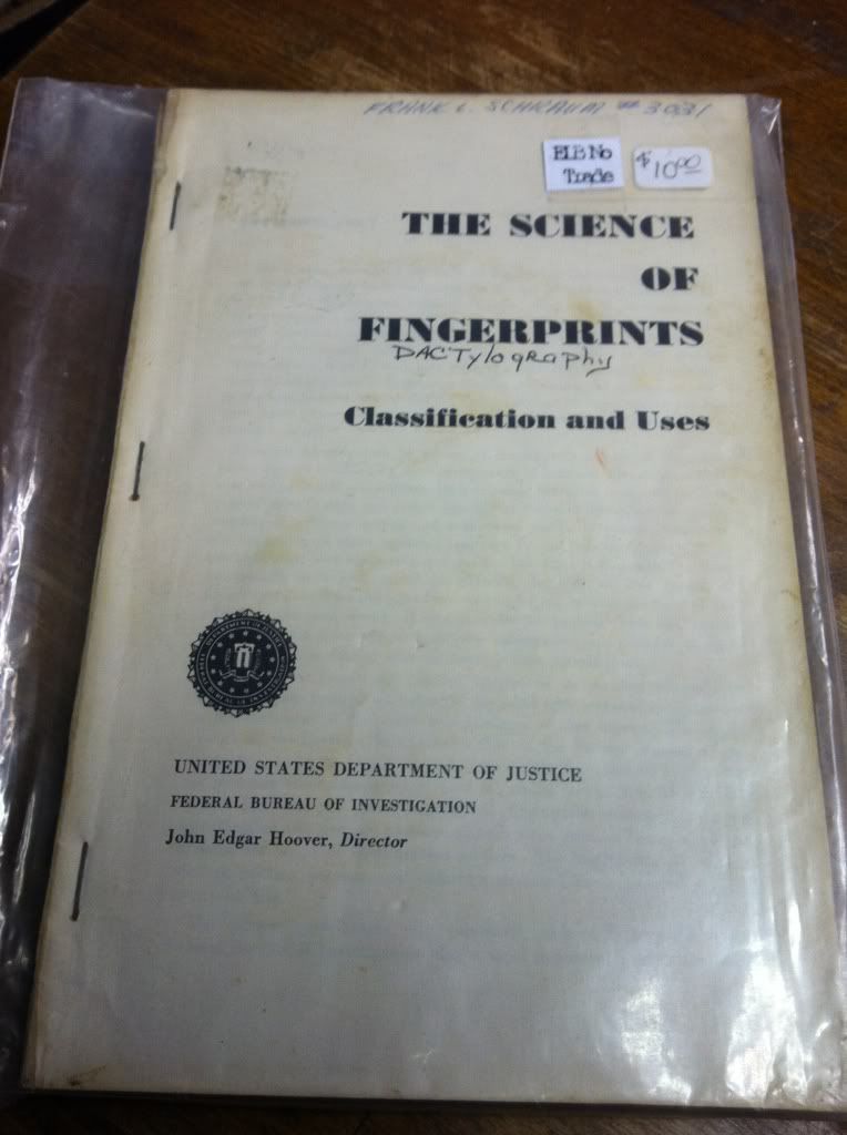 Image for The Science of Fingerprints : Classification and Uses