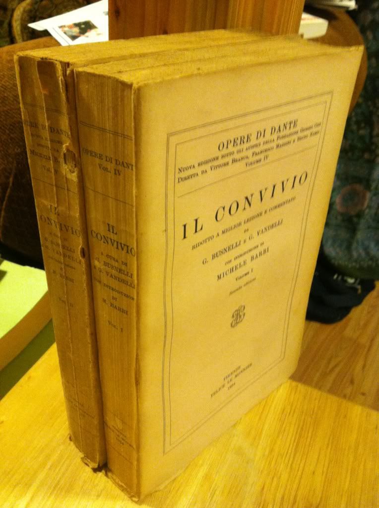 Image for Il Convivio (2 Vols.)