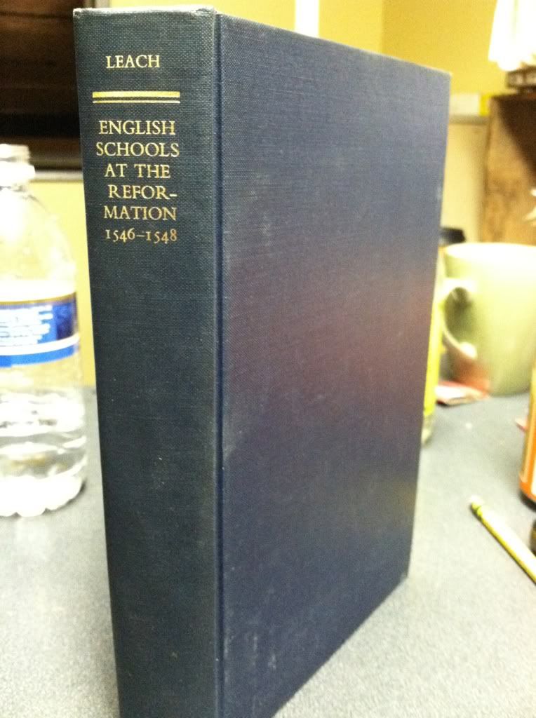 Image for English Schools At The Reformation, 1546-1548 by Leach, Arthur F.
