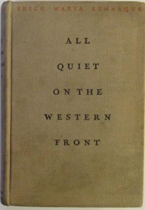 Image for All Quiet On The Western Front by Remarque, Erich Maria