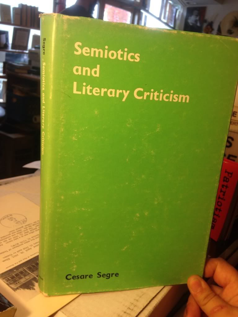 Image for Semiotics and Literary Criticism