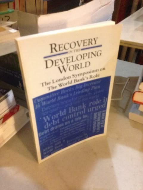 Image for Recovery in the Developing World: The London Symposium on the World Bank's Role, February 14-15, 1985/Bk-0776