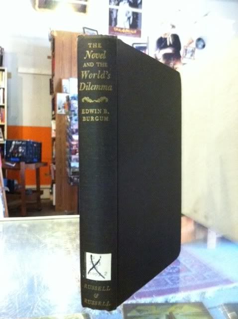 Image for The Novel and the World's Dilemma